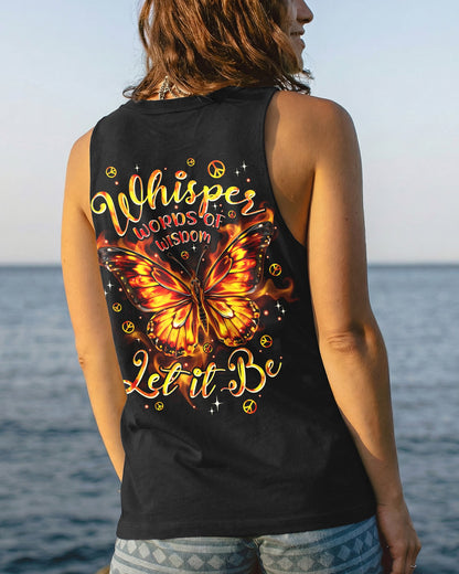 WHISPER WORDS OF WISDOM LET IT BE BUTTERFLY ALL OVER PRINT - TYPQ3006262