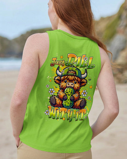 JUST DILL WITH IT COW ALL OVER PRINT - TLHG1106261