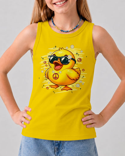 I'M NOT SHORT DUCK HIPPIE KIDS ALL OVER PRINT - TYPQ1206261