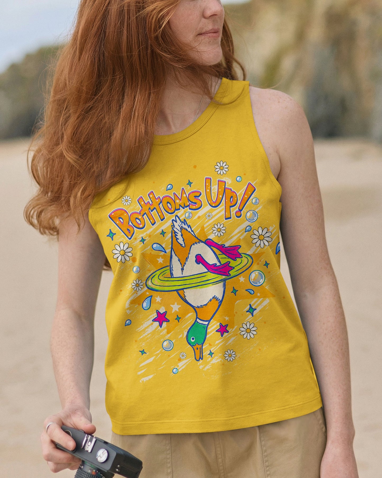 BOTTOMS UP DUCK ALL OVER PRINT - TLHN1206262