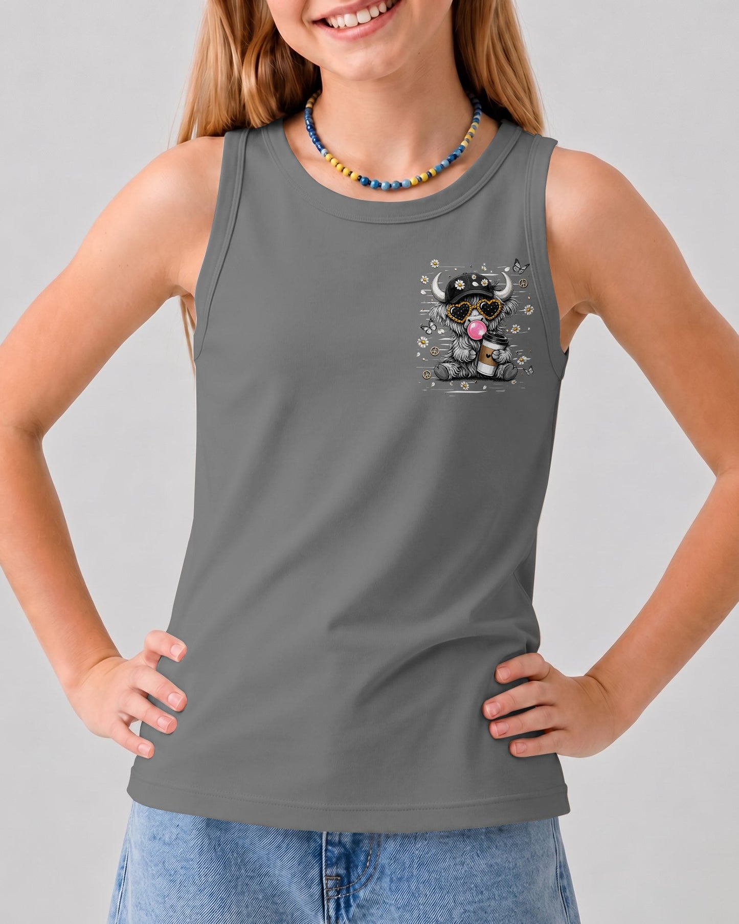 SUCK IT UP BUTTERCUP COW KIDS ALL OVER PRINT  - TLHN0806264