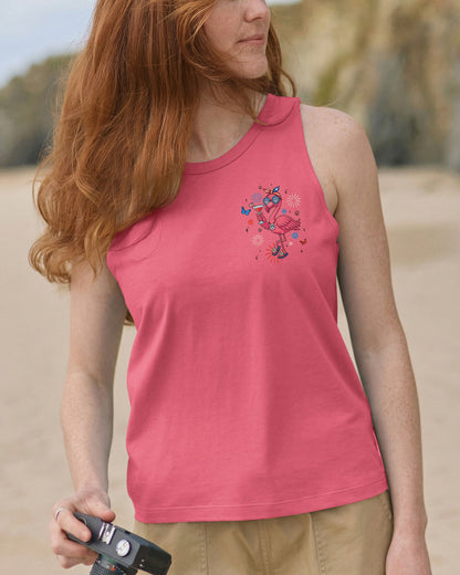 PRETTY IN PINK FLAMINGO ALL OVER PRINT - TYLN0304261