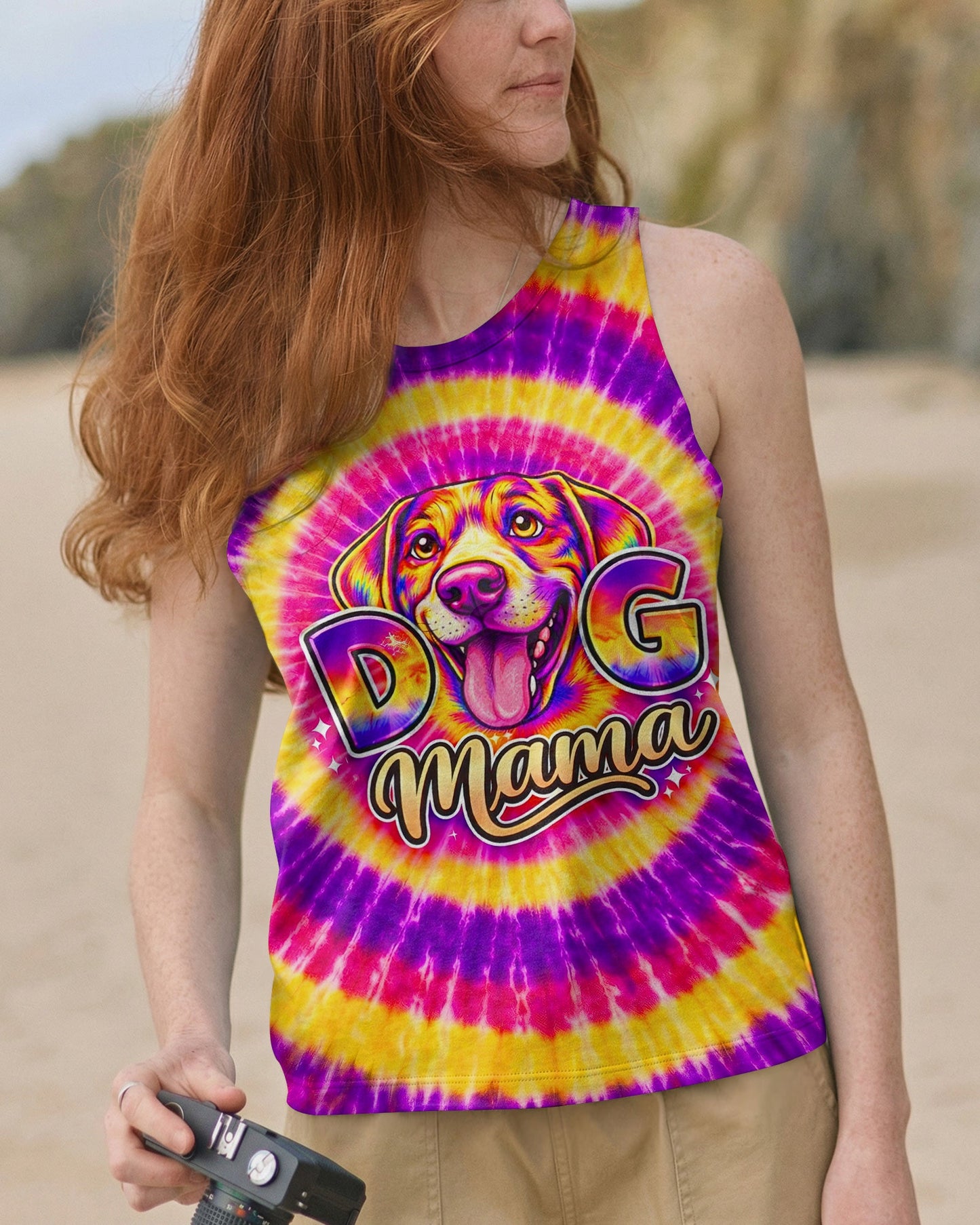 DOG MAMA LABRADOR   ALL OVER PRINT  - TLNT2104263