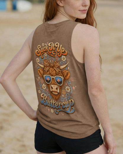 SUCK IT UP BUTTERCUP COW ALL OVER PRINT - TLTW3005262