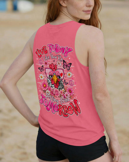 LIVE TODAY CHICKEN  ALL OVER PRINT  - TLNO1006262