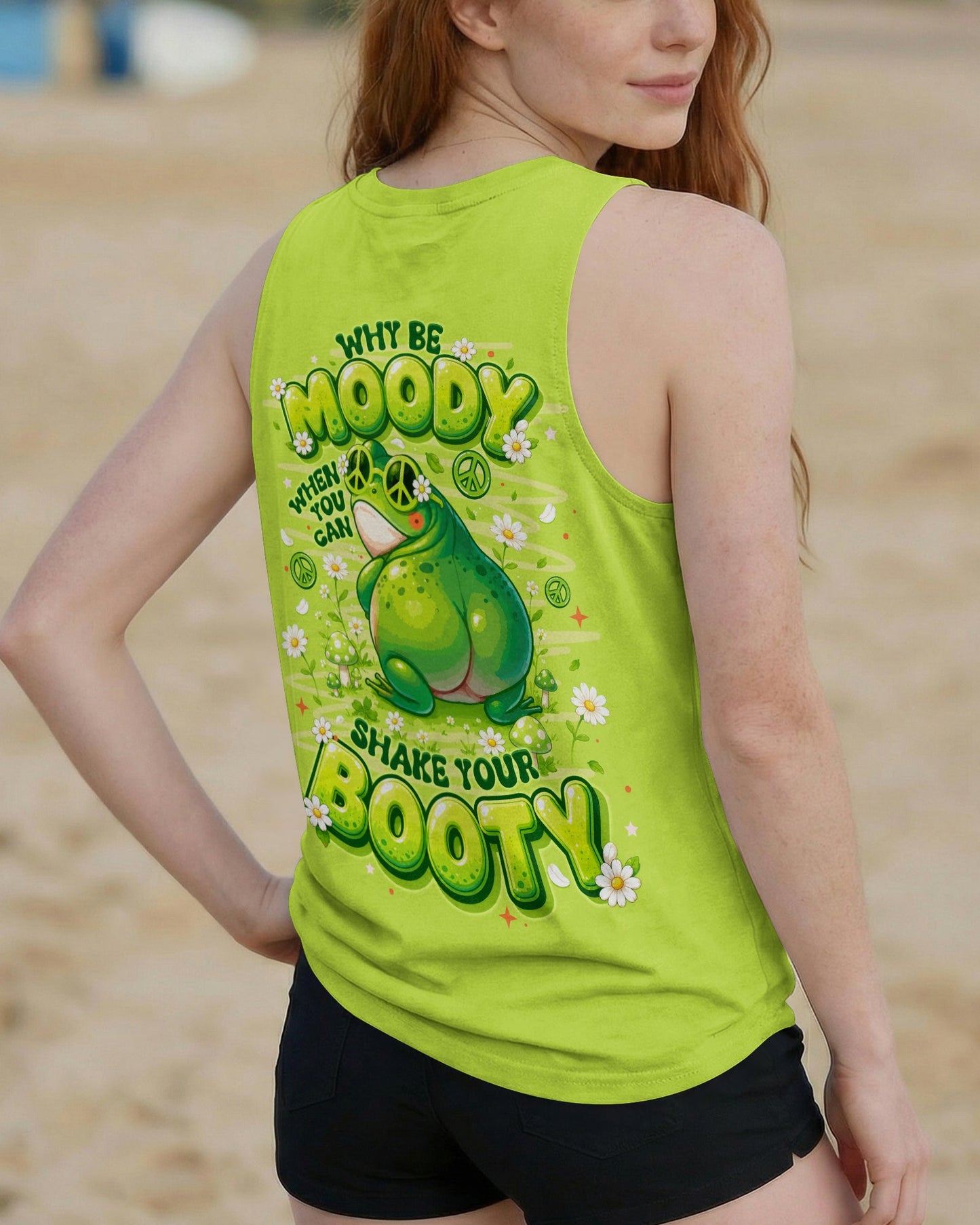 WHY BE MOODY FROG ALL OVER PRINT - TLNO2905261