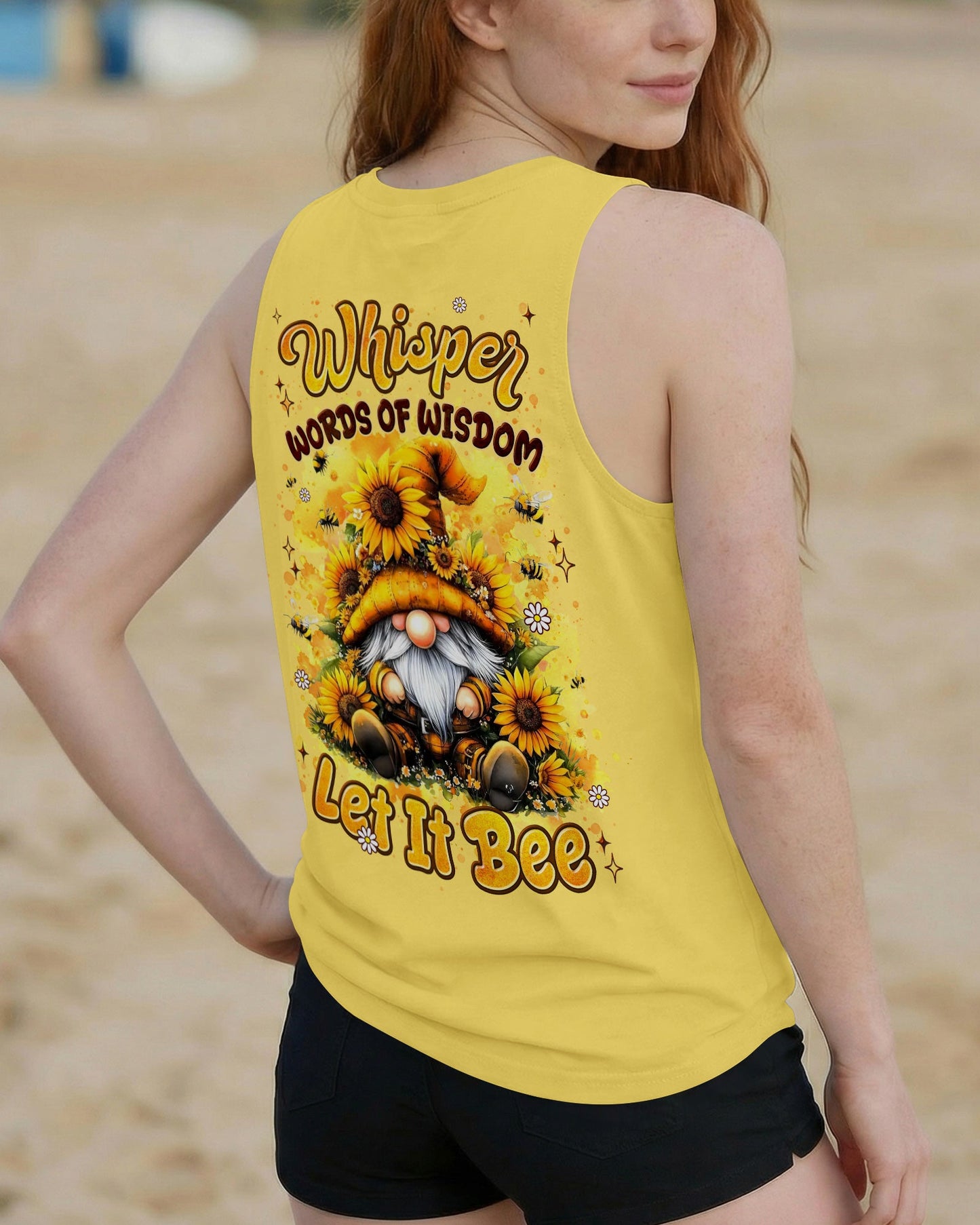 WHISPER WORDS OF WISDOM LET IT BEE GNOME ALL OVER PRINT - TYLN2206262