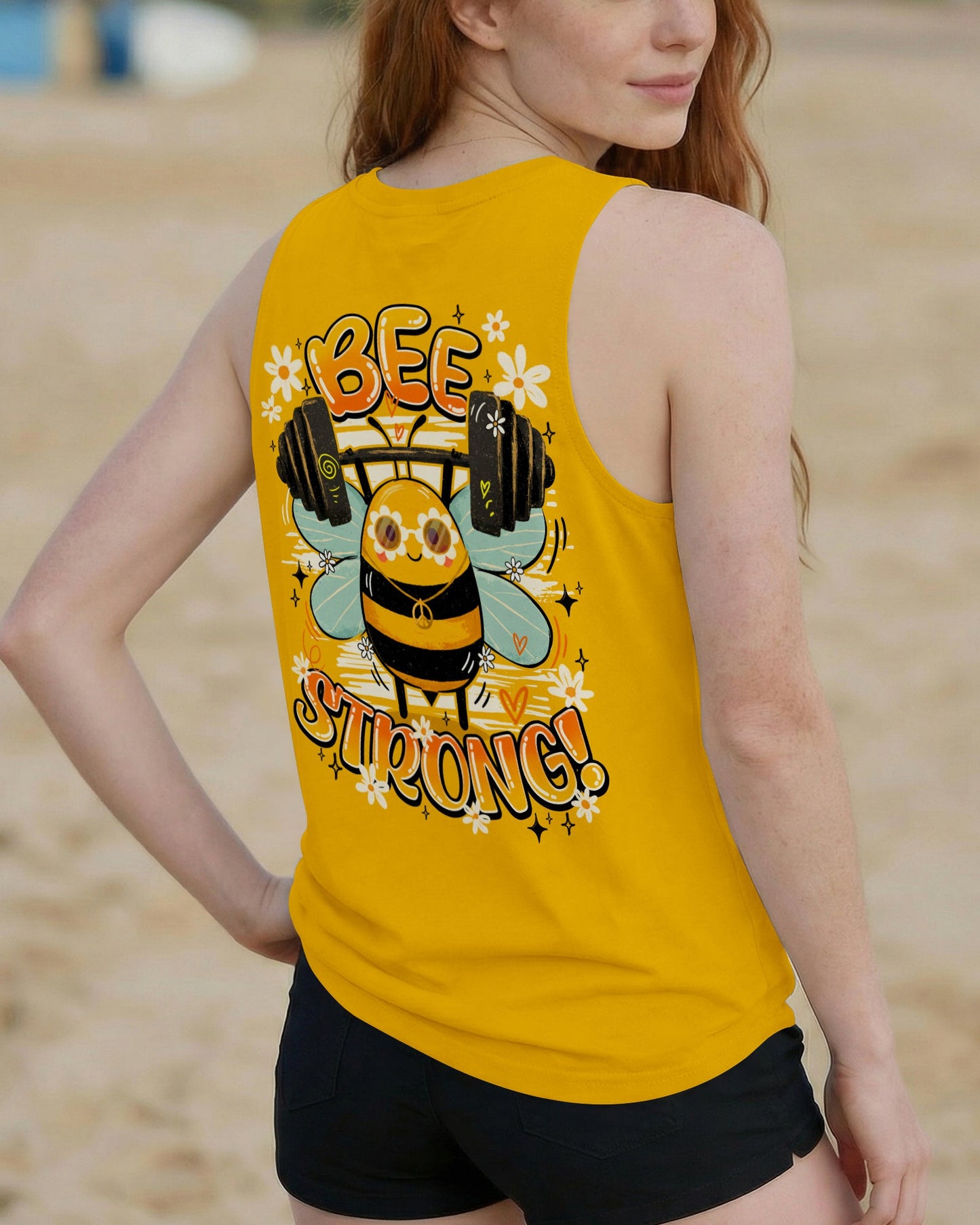 BEE STRONG ALL OVER PRINT - TY0906262