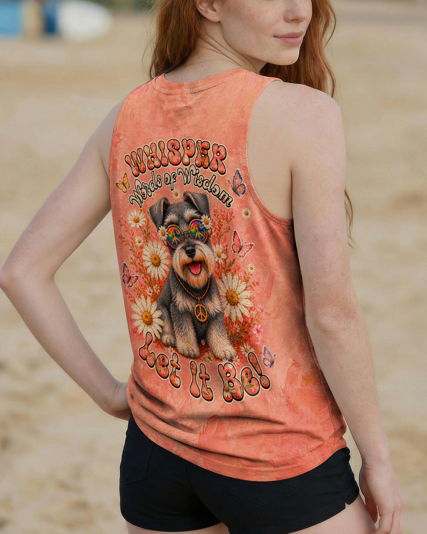 WHISPER WORDS OF WISDOM LET IT BE SCHNAUZER DOG ALL OVER PRINT - TLHN1305262