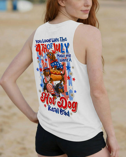 YOU LOOK LIKE THE 4TH OF JULY DACHSHUND DOG ALL OVER PRINT - TYQY0306262