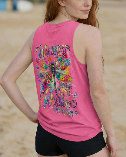 WHISPER WORDS OF WISDOM LET IT BE DRAGONFLY ALL OVER PRINT - TYLN0406263