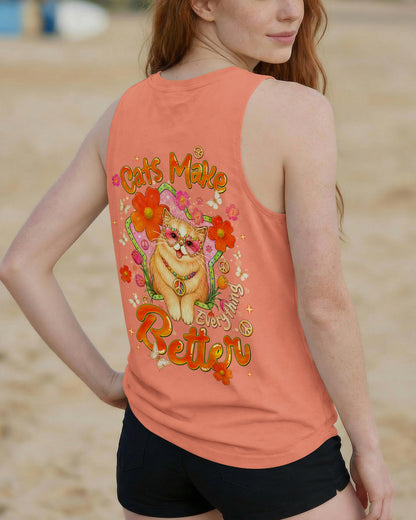 CATS MAKE EVERYTHING BETTER ALL OVER PRINT - TLNT0907263
