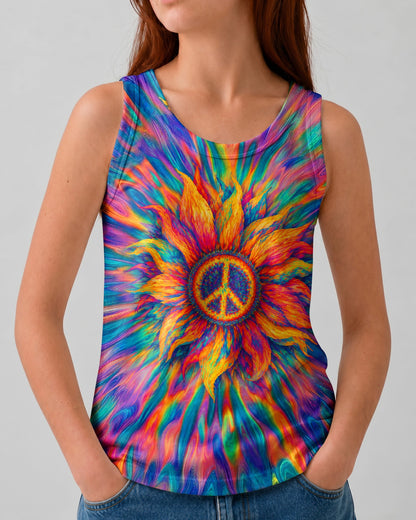 SUNFLOWER PEACE BURST KIDS SHIRT  - TLTW2906266