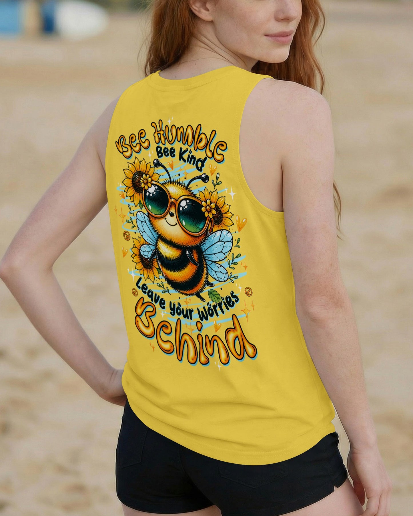 BEE HUMBLE BEE KIND BEE ALL OVER PRINT - TLTW0707264