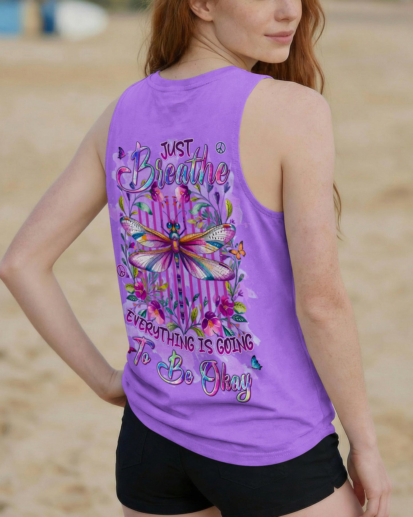 JUST BREATHE DRAGONFLY ALL OVER PRINT - TYLN1006262