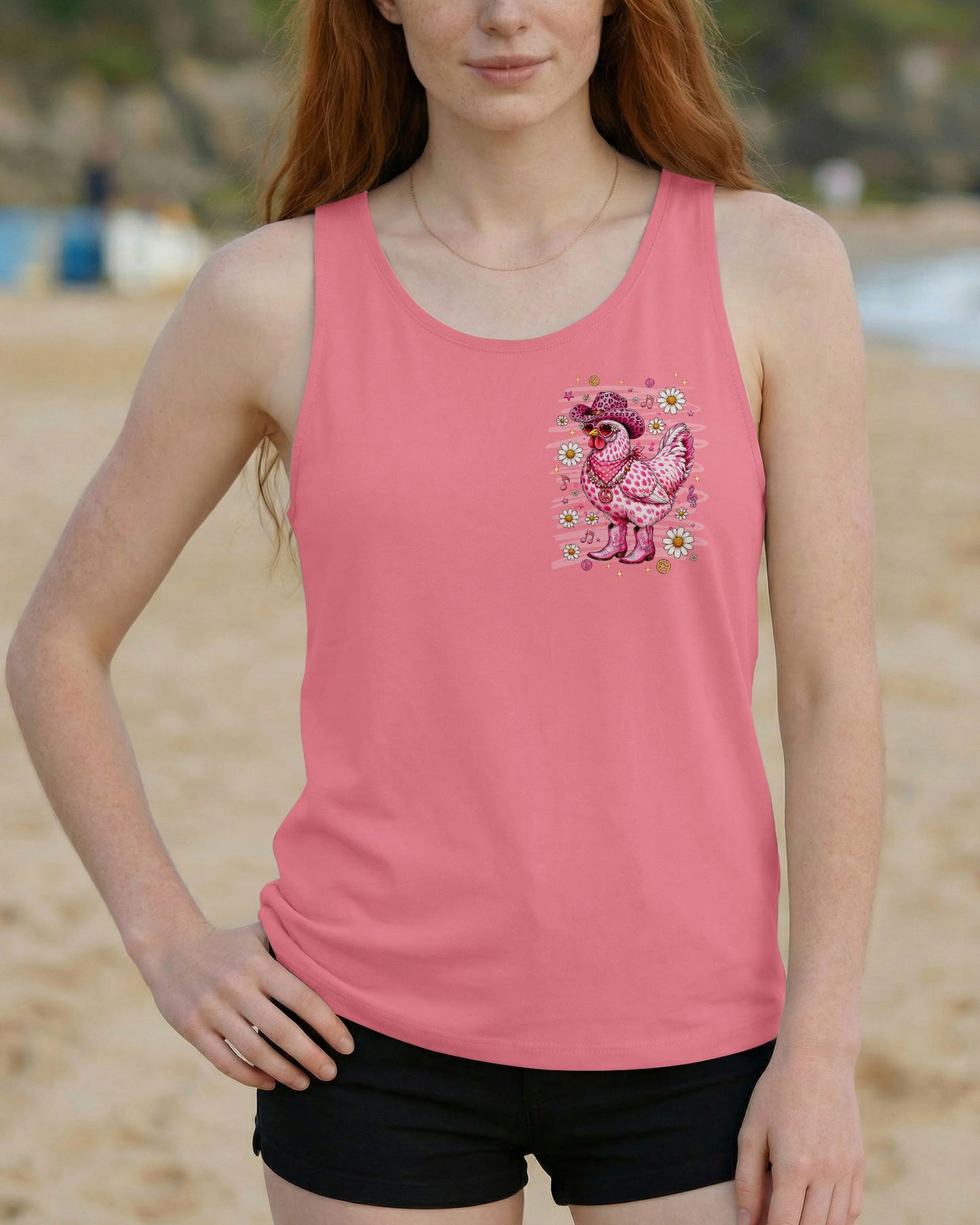 LET'S GO GIRLS HEN CHICKEN ALL OVER PRINT - TLNT2606261