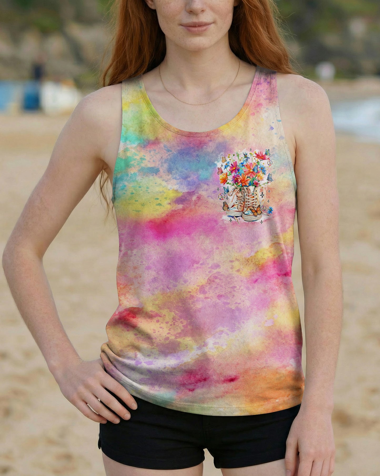 FOCUS ON THE GOOD ALL OVER PRINT - TY2104262