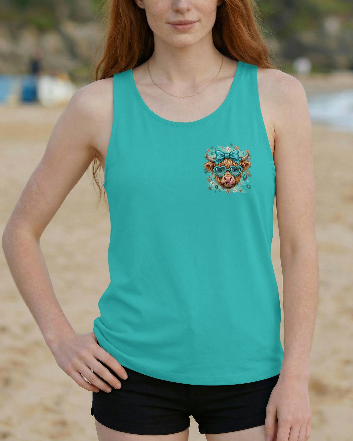 ALL THE GOOD ONES ARE A LITTLE CRAZY COW ALL OVER PRINT - TYLN1004261