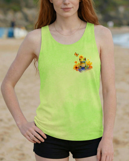 BE YOU THE WORLD WILL ADJUST FROG ALL OVER PRINT - TLNO2909231
