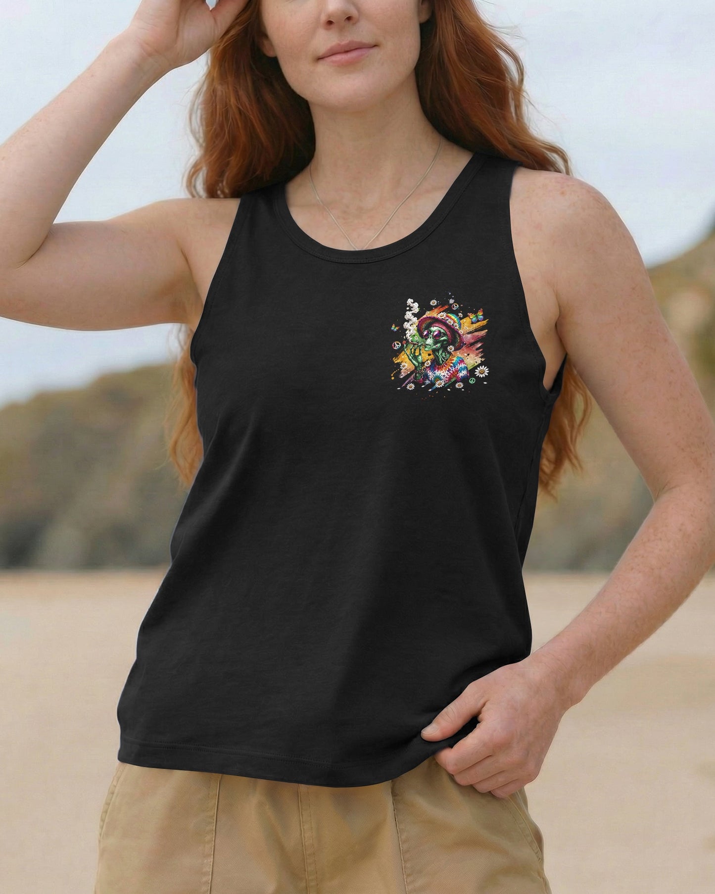 OLD HIPPIES ALIEN ALL OVER PRINT - TLHG0206263