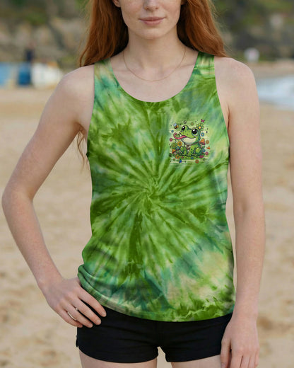 BE KIND FROG GREEN ALL OVER PRINT - TYLN2204262