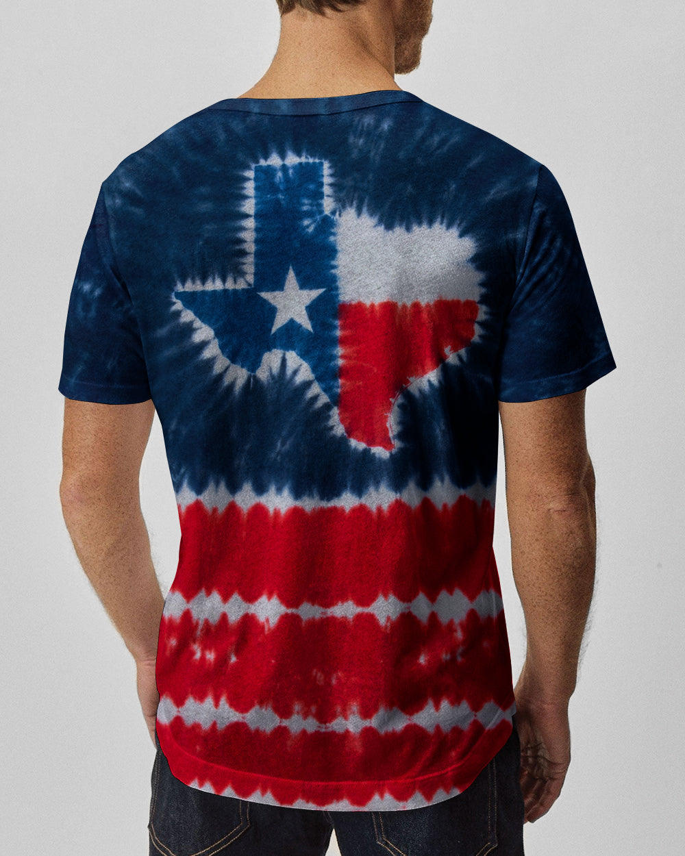 PEACE TEXAS MAP BURST ALL OVER PRINT   - TLTW1206261