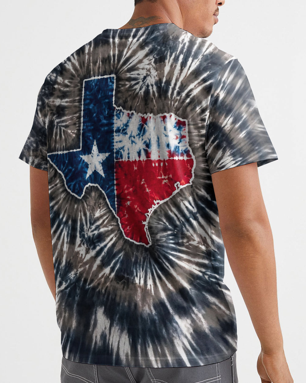 TEXAS MAP SWIRL ALL OVER PRINT - TLHG1206263