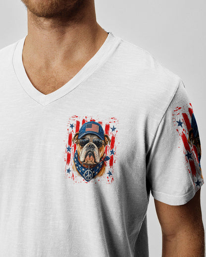 RUNNING AGAINST THE WIND BULLDOG ALL OVER PRINT - TYLN0405263