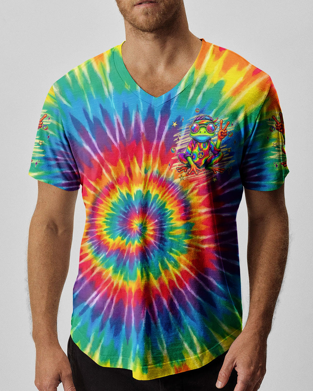 OLD HIPPIES FROG ALL OVER PRINT - TYLN2805262