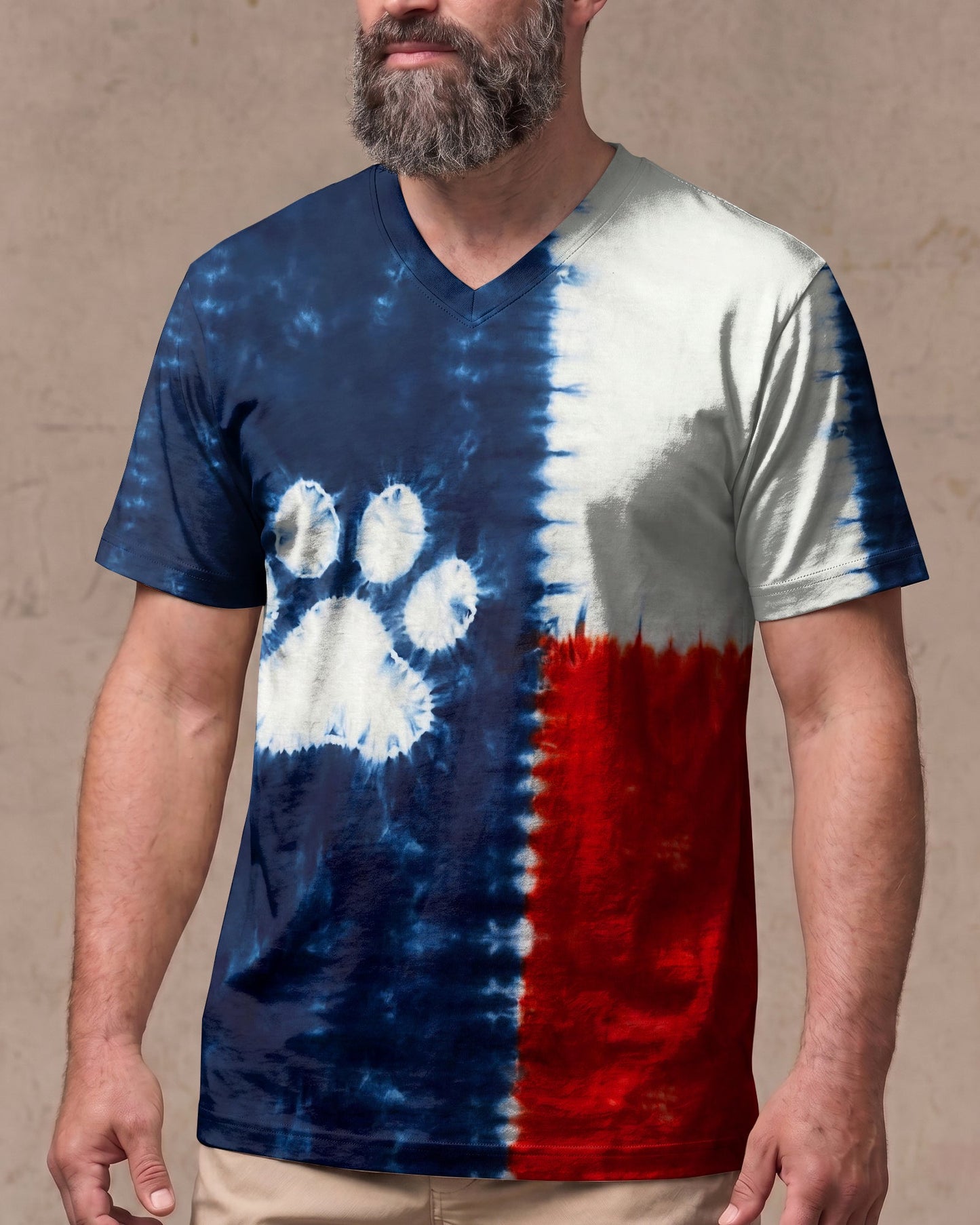 PAW PRINT TEXAS PATTERN ALL OVER PRINT   - TLTW1206263
