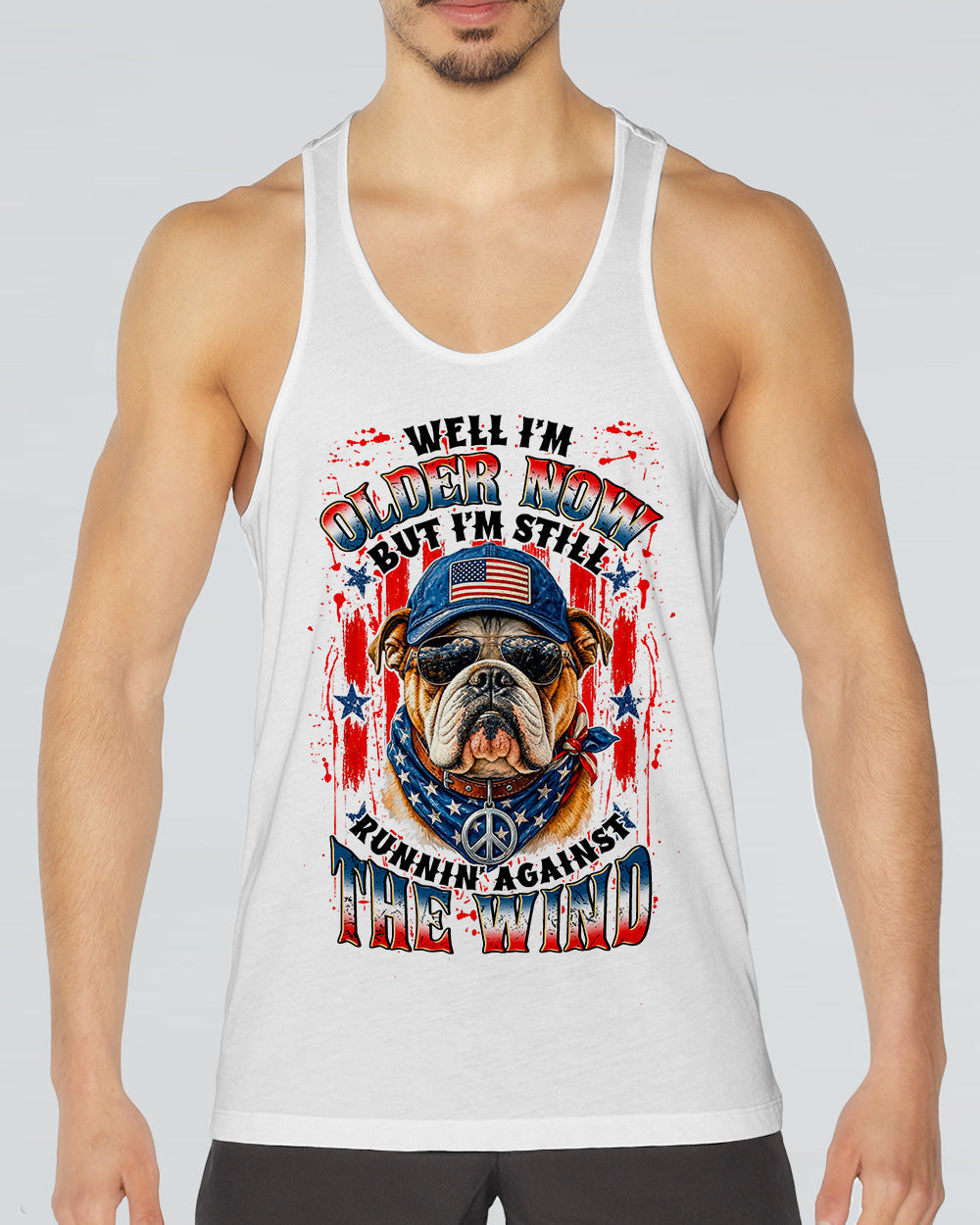RUNNING AGAINST THE WIND BULLDOG ALL OVER PRINT - TYLN0405263