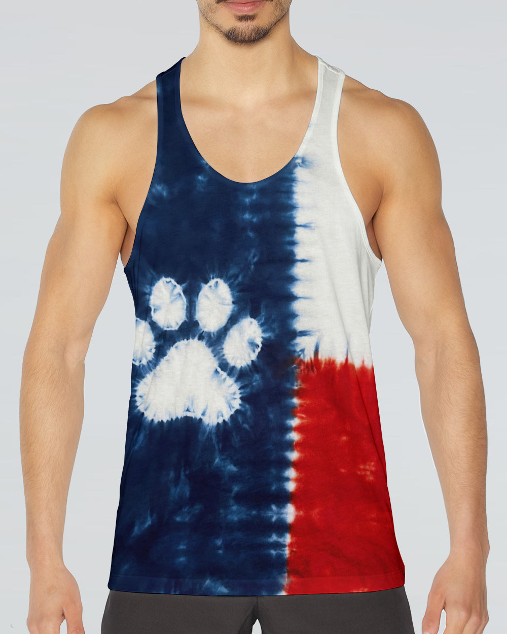 PAW PRINT TEXAS PATTERN ALL OVER PRINT   - TLTW1206263