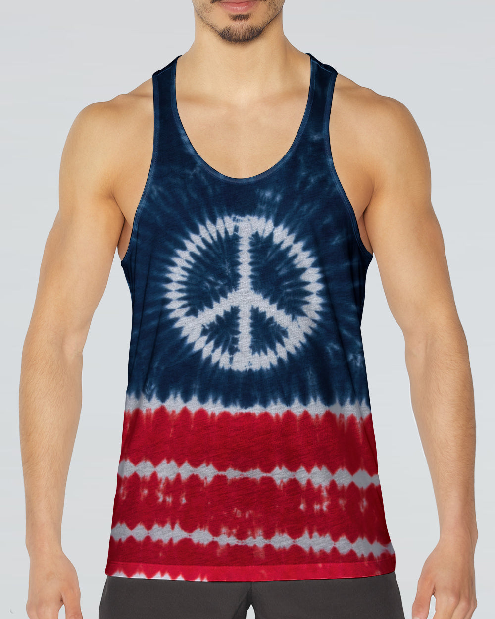 PEACE TEXAS MAP BURST ALL OVER PRINT   - TLTW1206261