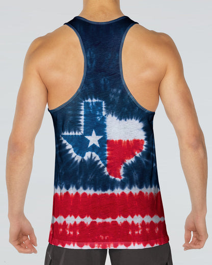 PEACE TEXAS MAP BURST ALL OVER PRINT   - TLTW1206261
