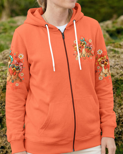 LET'S GO GIRLS CHICKEN ALL OVER PRINT - TLTW0107267