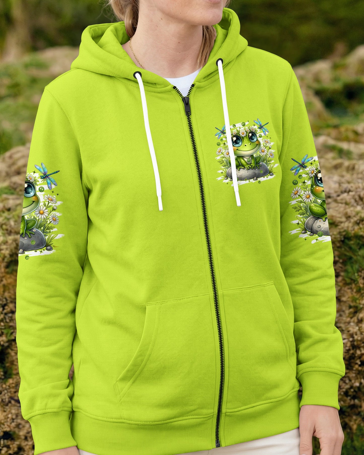 JUST BREATHE FROG ALL OVER PRINT - TYPQ2705261