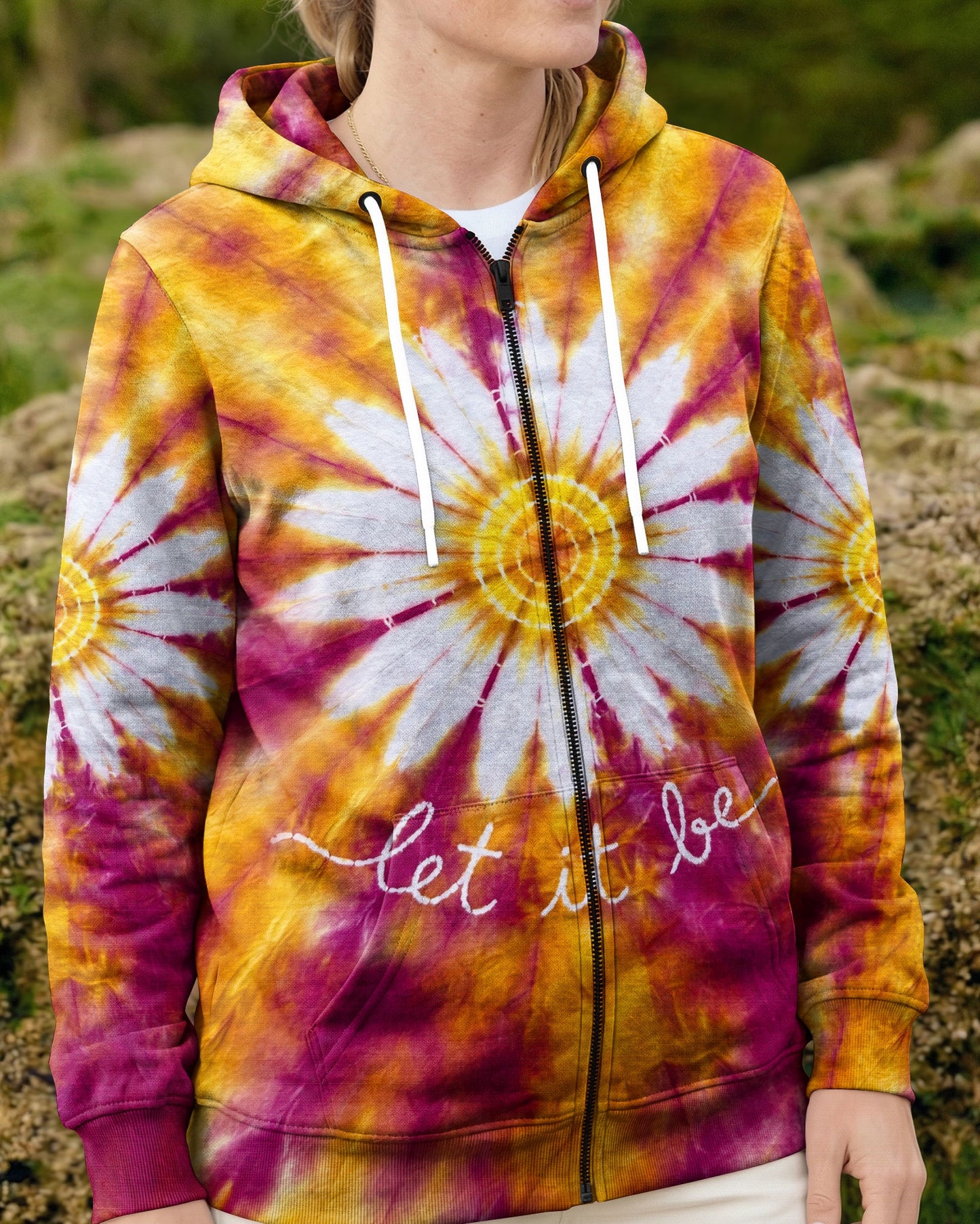 LET IT BE DAISIES BURST ALL OVER PRINT  - TLHN3006265