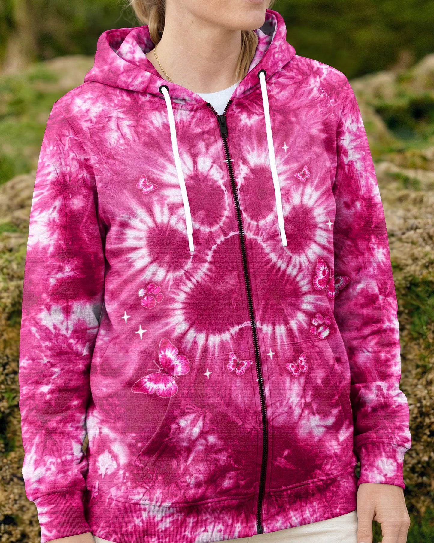 PAWS FOR THE CURE BREAST CANCER AWARENESS ALL OVER PRINT - TLNT2906264