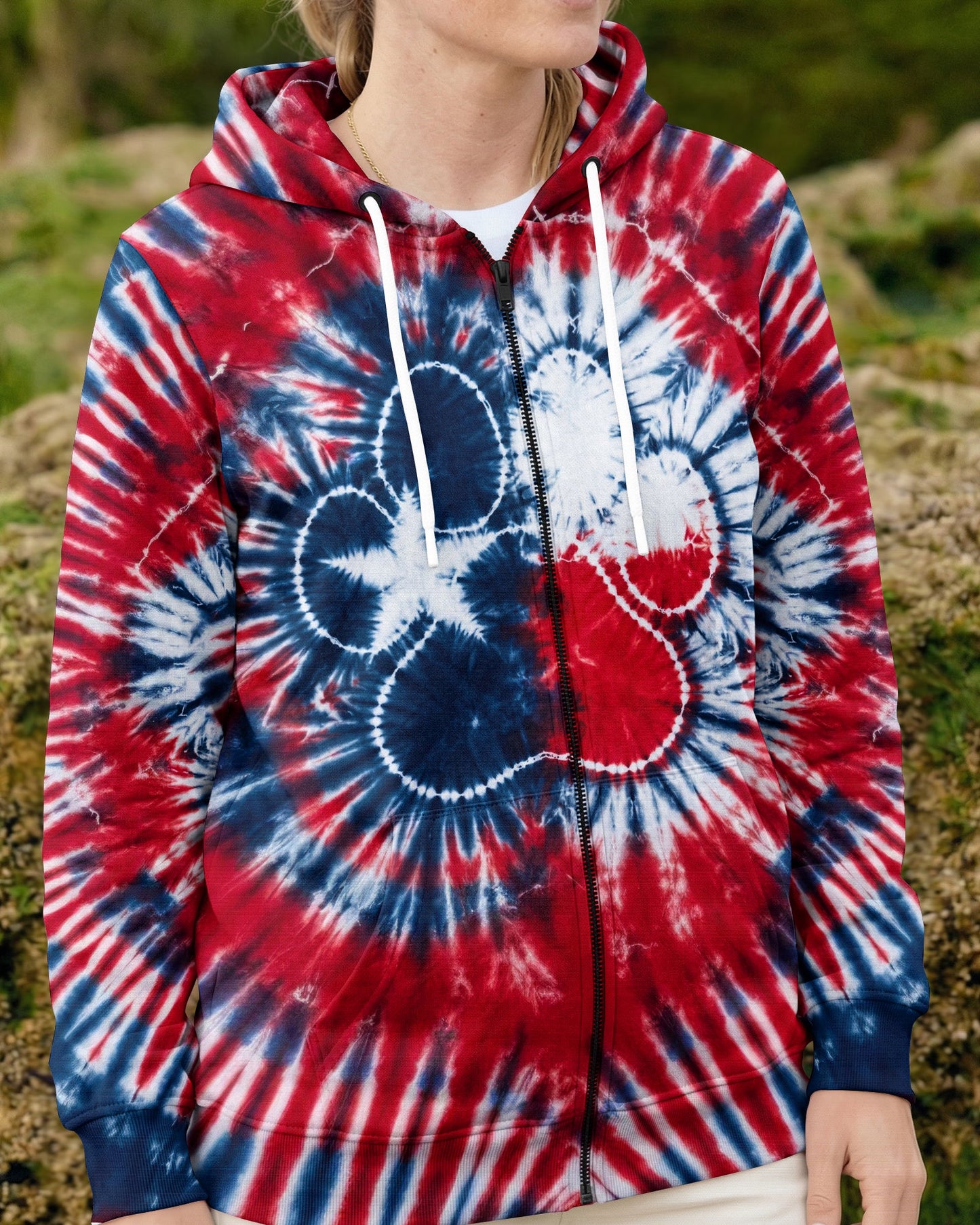 TEXAS PAW PRINT BURST ALL OVER PRINT   - TLTW1206262