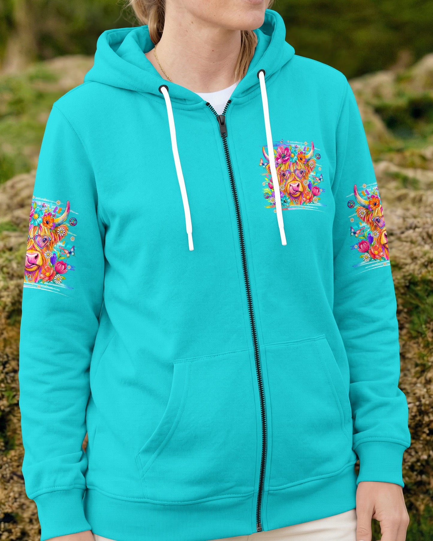 JUST A LITTLE MOOOODY COW ALL OVER PRINT - TYLN1106263