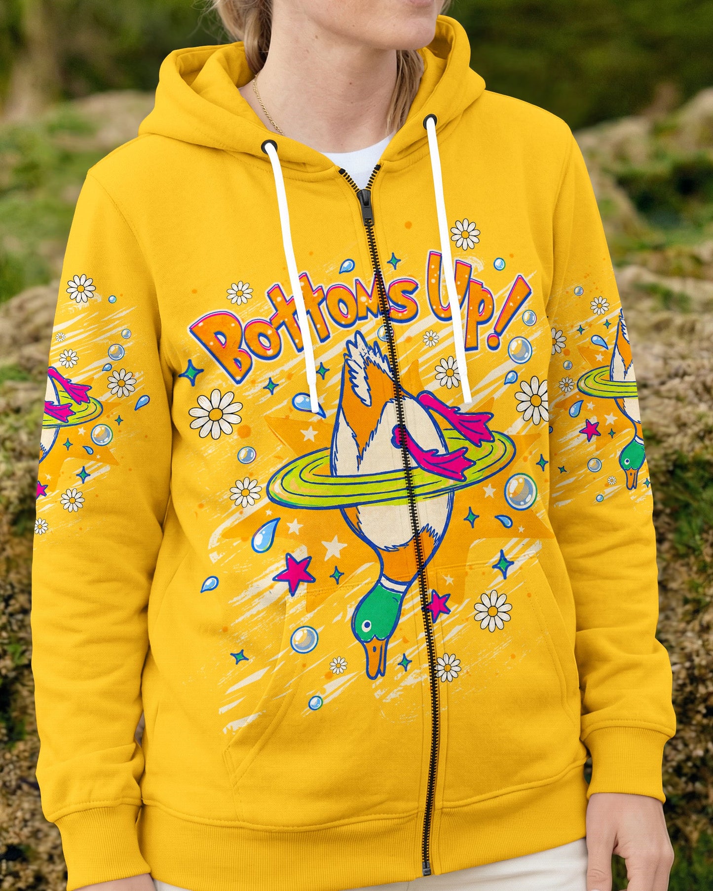 BOTTOMS UP DUCK ALL OVER PRINT - TLHN1206262