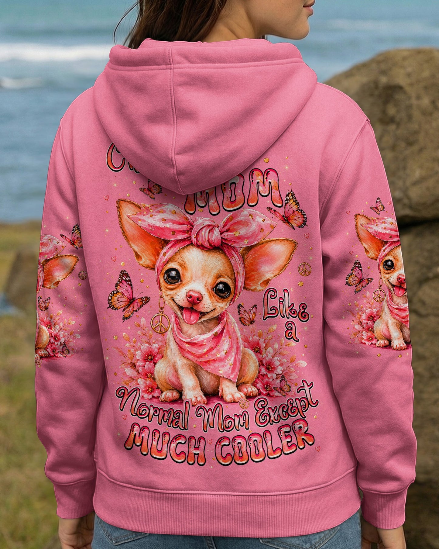CHIHUAHUA MOM COOLER DOG ALL OVER PRINT - TLHN1805263