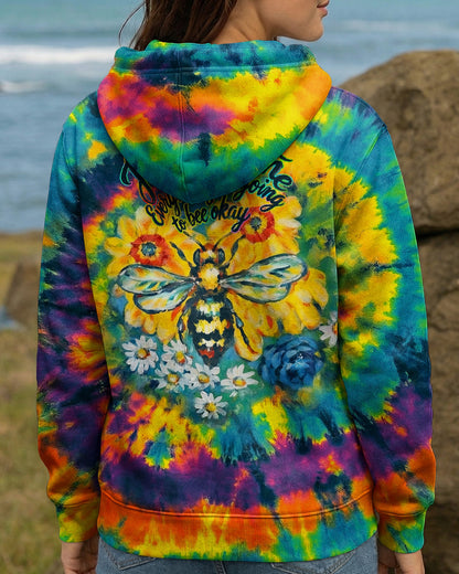 JUST BREATHE BEE SUNFLOWER ALL OVER PRINT - RI2304261
