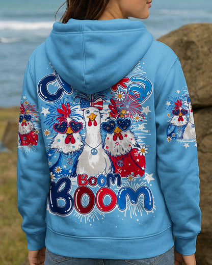 CHICKA BOOM BOOM HIPPIE CHICKEN ALL OVER PRINT - TY2105261