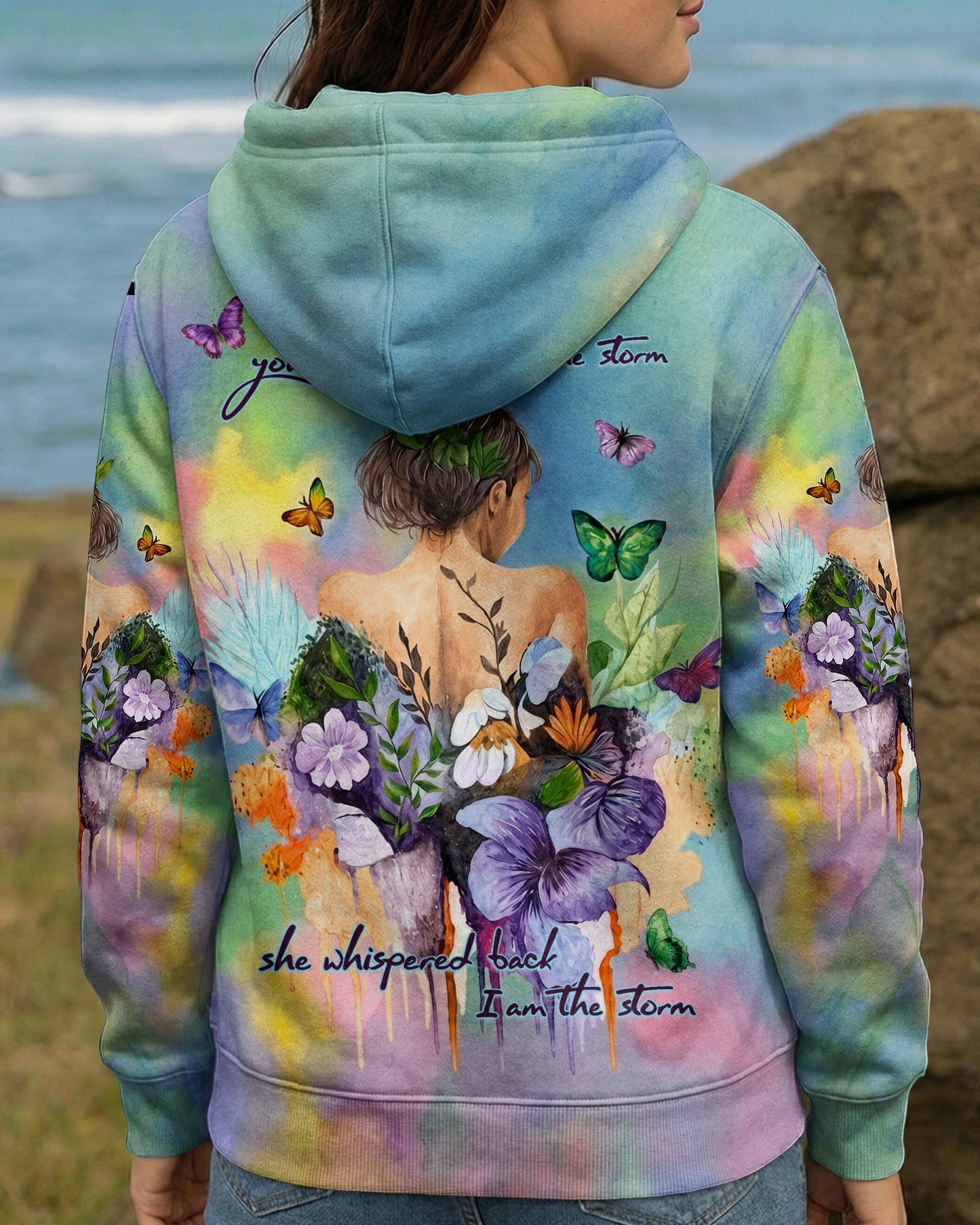 I AM THE STORM FLORAL SOUL ALL OVER PRINT - RI1905261