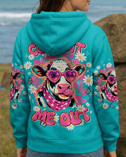 COW-NT ME OUT FUNNY ALL OVER PRINT - TLNT1306262