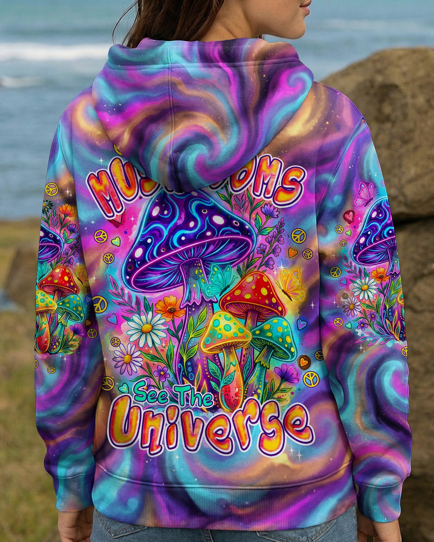 EAT MUSHROOMS SEE THE UNIVERSE ALL OVER PRINT - TYPQ2706261