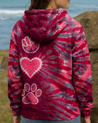 PEACE HAND LOVE PAW PRINT ALL OVER PRINT - TLHN1604262