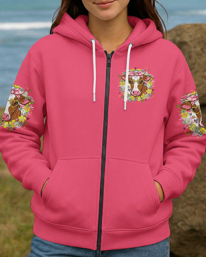 SUCK IT UP BUTTERCUP COW ALL OVER PRINT - TY1206262