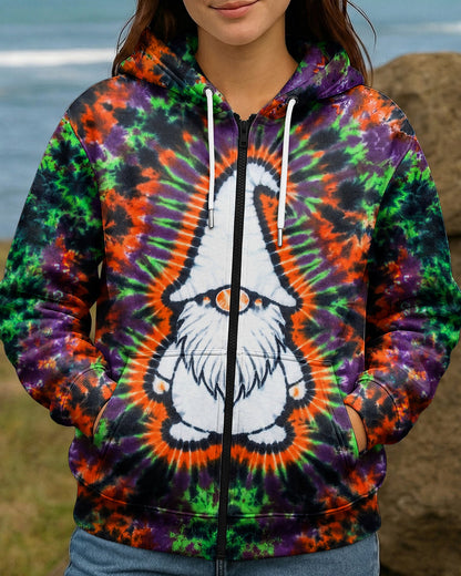 GNOME PURPLE ORANGE BURST ALL OVER PRINT - TLNT1706261